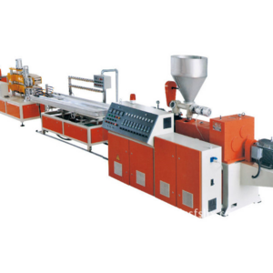 WPC extruder WPC Decking Making Machine Wood Plastic Composite Machine