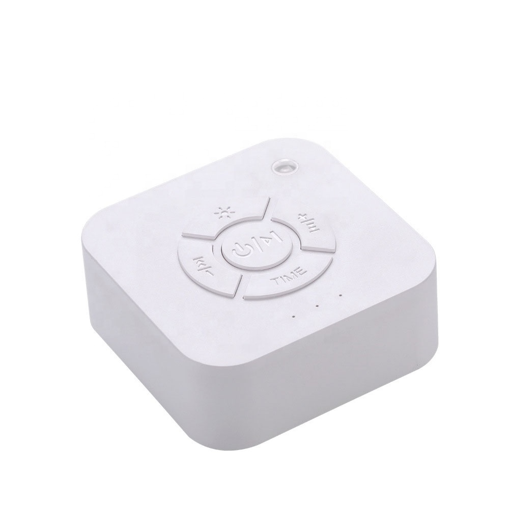 USB Rechargeable White Noise Machine Timer Sleep Night light with Natural Sounds For Sleeping Relaxation Baby Adult Travel