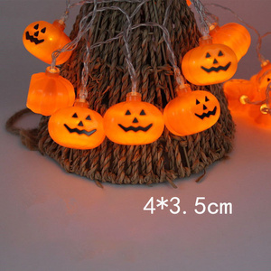 Battery Operated Pumpkin Ghosts Bats Halloween fairy String Lights Steady on DIY Holiday garland Light for Outdoor Garden Yard