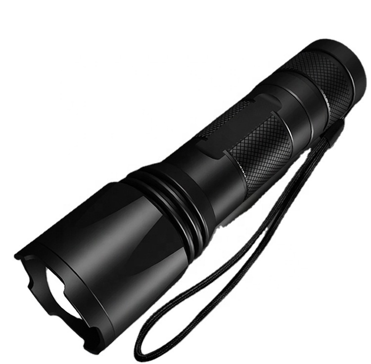 LED Flashlight Bright Zoomable High Lumens 5 Lighting Modes Tactical Flashlights