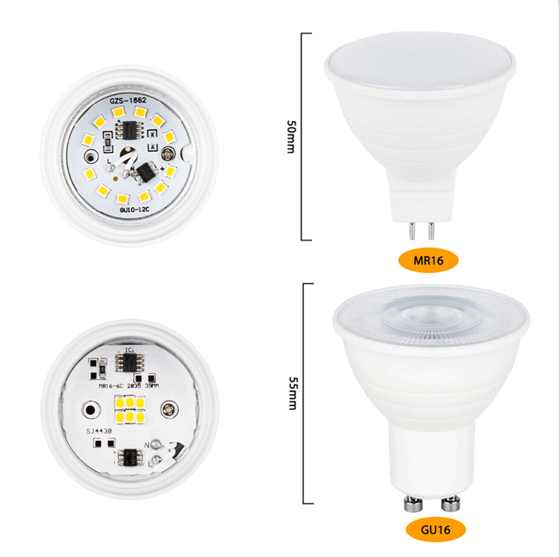 Modern Mini Indoor Lampadas Led Recessed Round gu10 lamps holder MR16 Spotlight bulbs 5W 7W Ceiling Spotlight For indoor Home