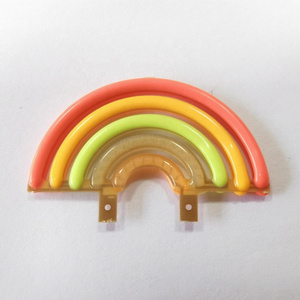 DC3V Rainbow Filament LED COB Flashlight Candles Diode letters DIY for Halloween Christmas Decoration Accessories Lighting Bulb