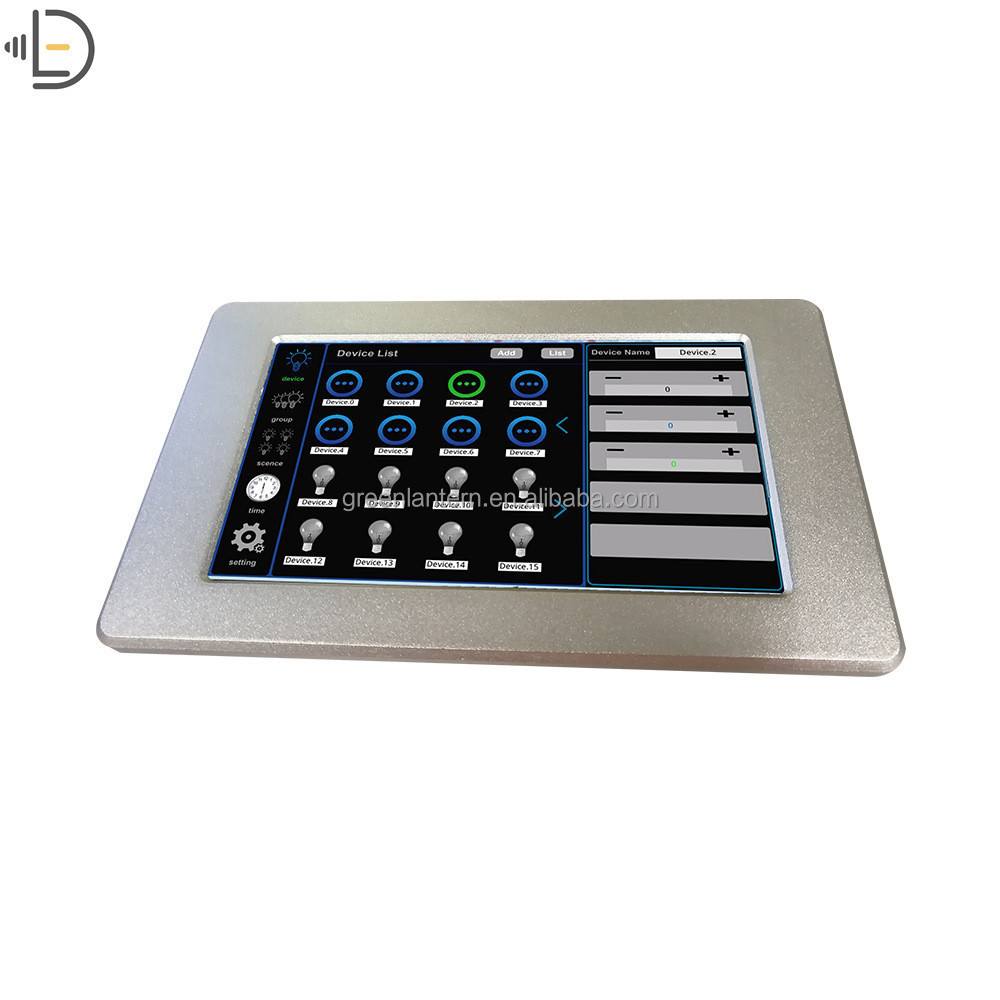 DMX501 DMX Touch Screen Master Control DMX512 DC12V Touch Controller 36-channel Intelligent Lighting Control System