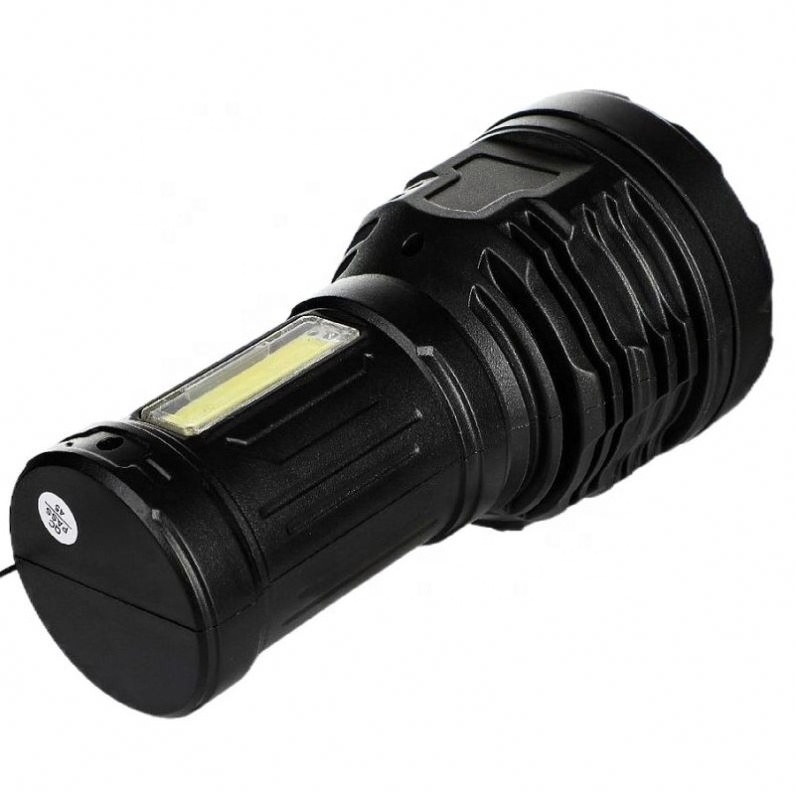 New Product Aluminum Flashlights Torches Defense Weapons Lep Flashlight 6000k Daylight Alert 0.2 18650