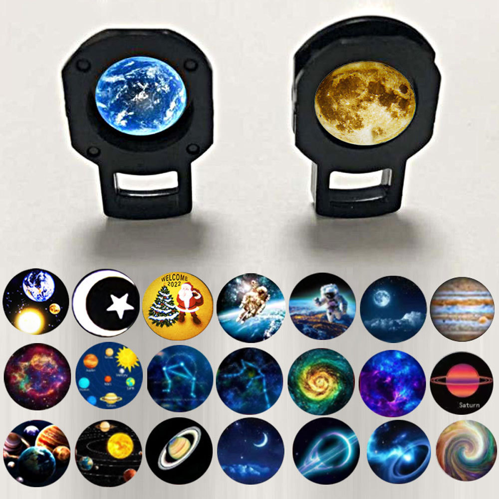 USB Moon Earth Planet  Projection Night Light  for Home Bedroom Atmosphere Background Wall Decoration Lighting