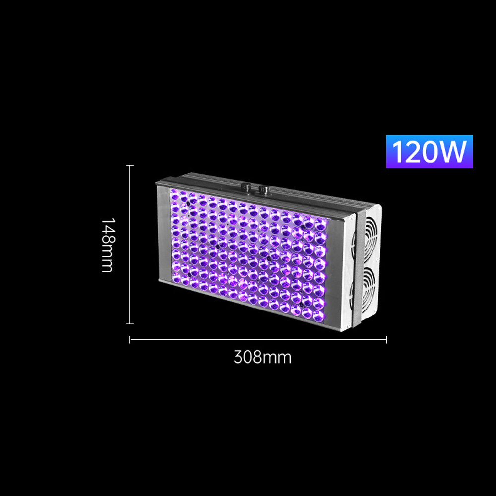 Upgraded 3D Print 365nm 395nm Quick Dry Ultraviolet UV Curing Lamp for Glue Solder board Coating Screen Silkscreen curing lights