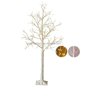 288 LED Copper Wire Tree Lamp Adjustable Twig Branches 1.2m 1.5m White Birch Tree Decoration Warm White LED Christmas Tree Light