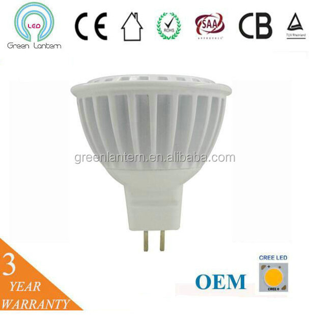 5 Watt, 450 Lumen, MR16 GU5.3 LED Bulb, Warm White 3000K, 50W Halogen Bulbs Equivalent