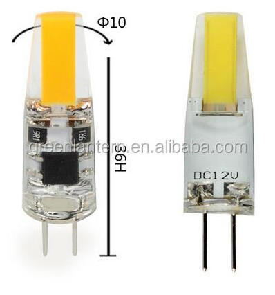 G4 DC 12V LED Light Bulbs 2.5W COB White Lamps