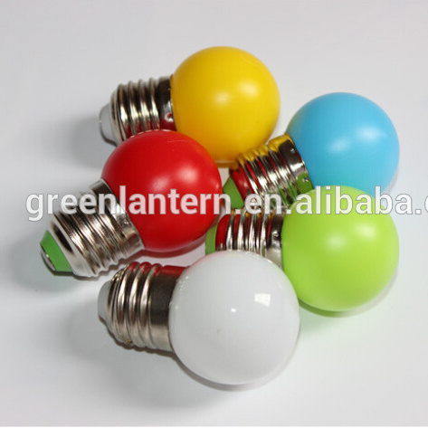 Christmas coloured 3W led globe bulb AC220V G45 bulb lights B22 E27 dimmable Colorful bulb for indoor Halloween Weeding lighting