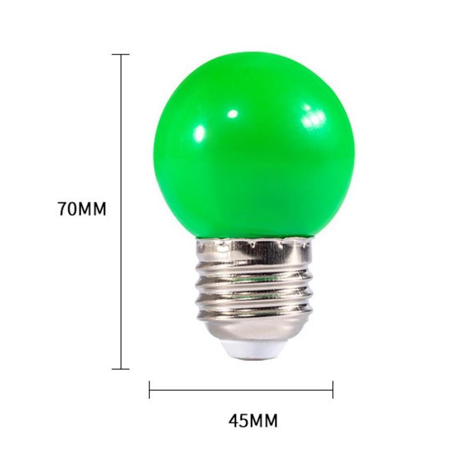 LED Globe Bulbs E26/E27 1 Watts Warm White G45 Globe Bulbs AC 220V 110V