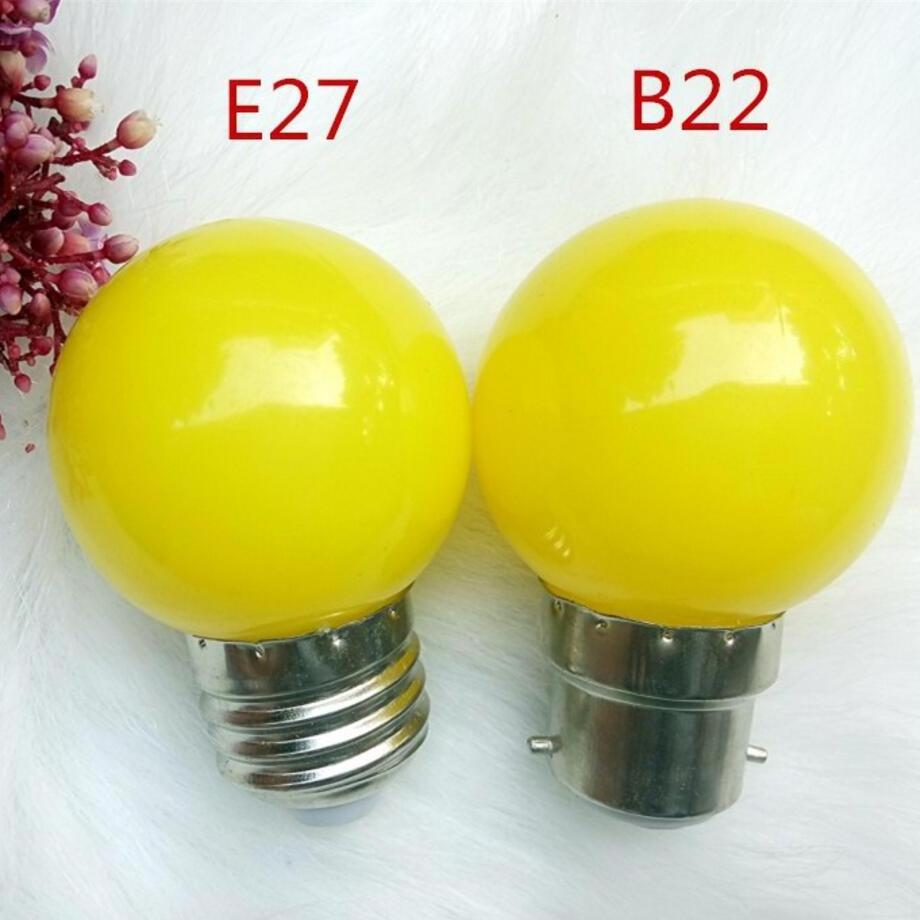 LED Globe Bulbs E26/E27 1 Watts Warm White G45 Globe Bulbs AC 220V 110V