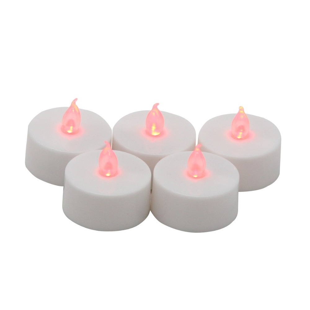 Rechargeable Remote Ready mini Flameless Moving Wick LED tea Candle light battery powered warm white tea lamp