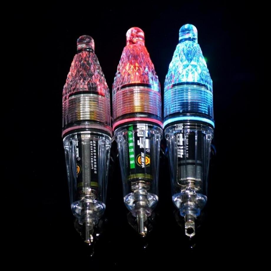 New Mini Deep Drop Green Underwater Flash LED Fishing Lamp Fish Lure Lights AA Battery Operated Flash