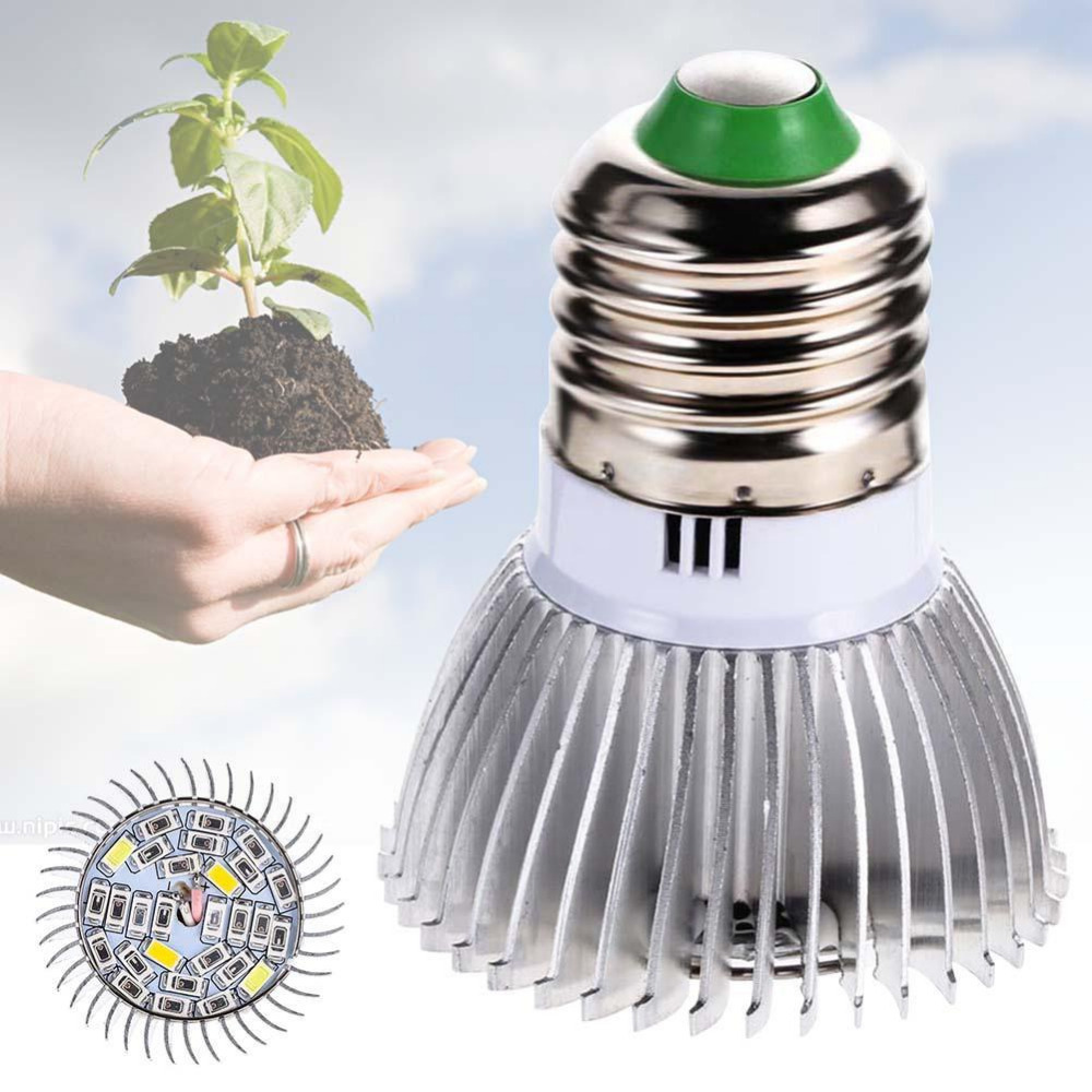 Bloom Seed VEG Best Red Blue LED Growth Lights for Indoor Plants Grow LED Lighting Bulb for Aquarium Plants E27 28W