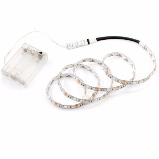 battery powered Smart Sensor strip kit Led Motion Sensor Flexible Led Strip Lights PIR strip for bed/closet/kitchen/room