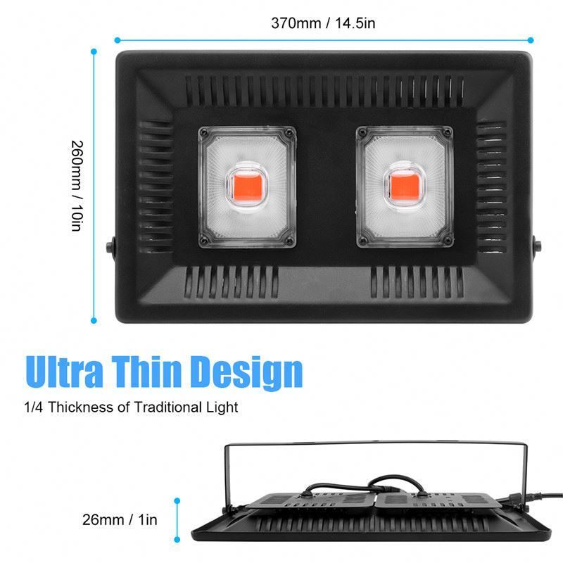 Hydroponics Vertical Farm 100w waterproof led grow light bar plant light