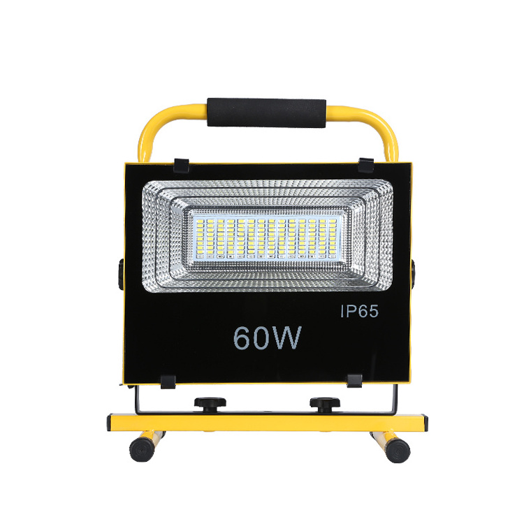 10w 20w 30w 50w Rechargeable portable LED Floodlight worklight with Car charge and Adaptor fishing light