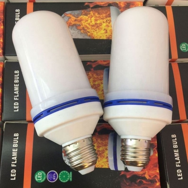 e26 led fire effect light bulb 12v dc flame led light bulb Flickering Light Bulb for Indoor/Outdoor /Christmas Decoration