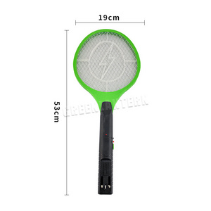 Rechargeable Handheld Electric Bug Zapper Electronic Mosquito Swatter With LED Fly Swatter Zap Kill Insects On Contact