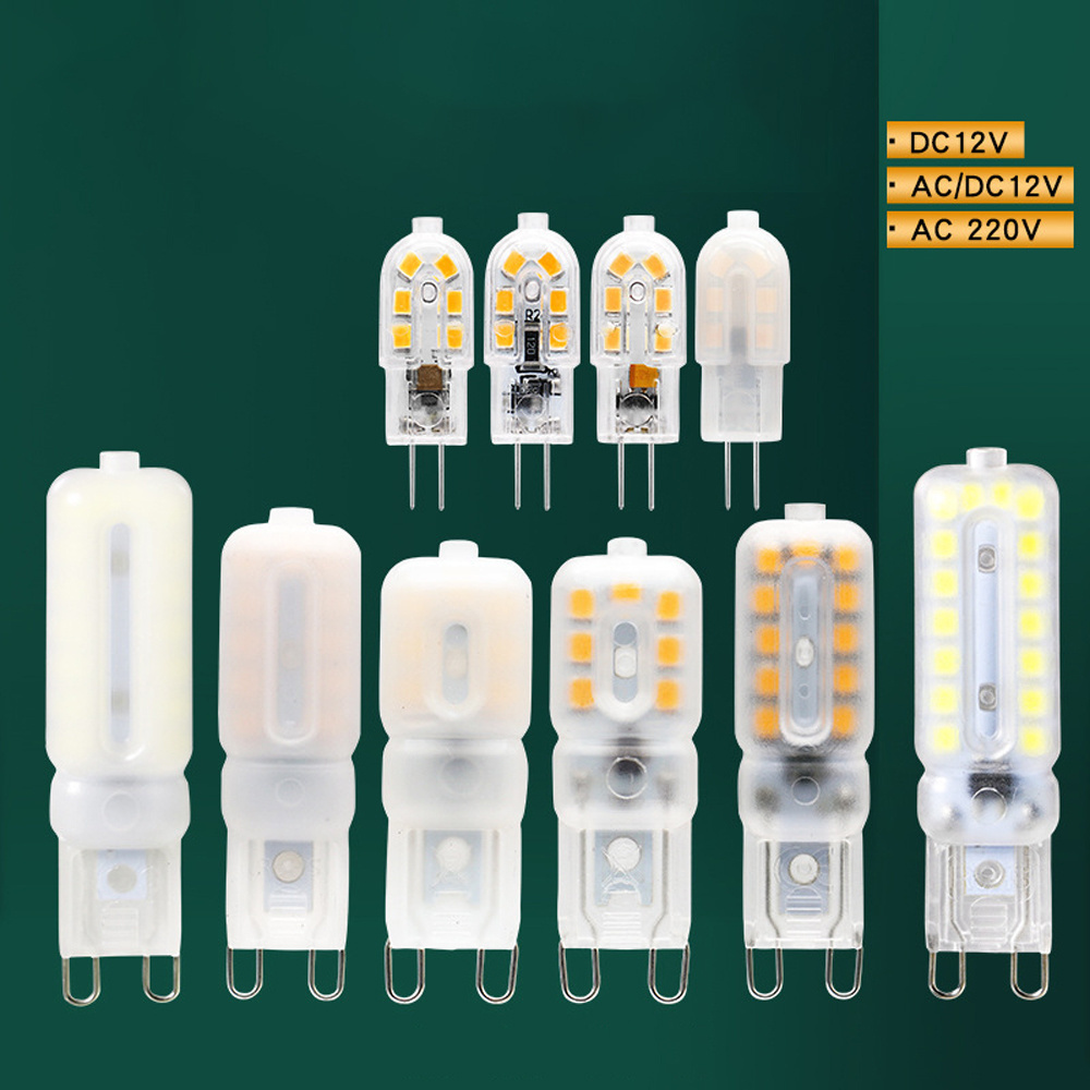 G4 G9 Bulb 12V 220V G9 LED Bulb Lighting Replace Crystal Light Old Halogen Bulb White Warm White for Chandelier