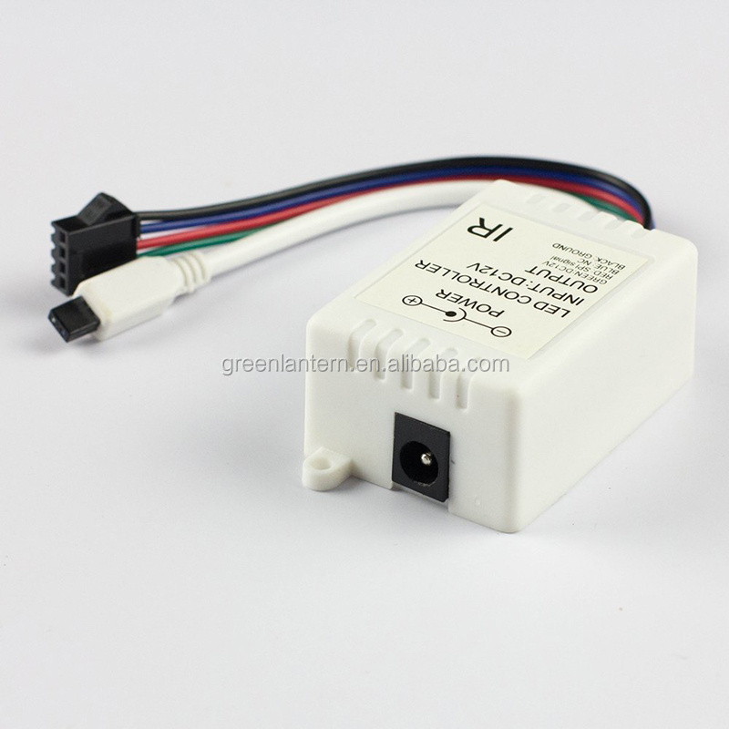 24 Key DC 12V WS2801 IR Infrared LED Remote Controller Dimmer for Magic Dream Color IC 6803 Flexible LED Strip Lights