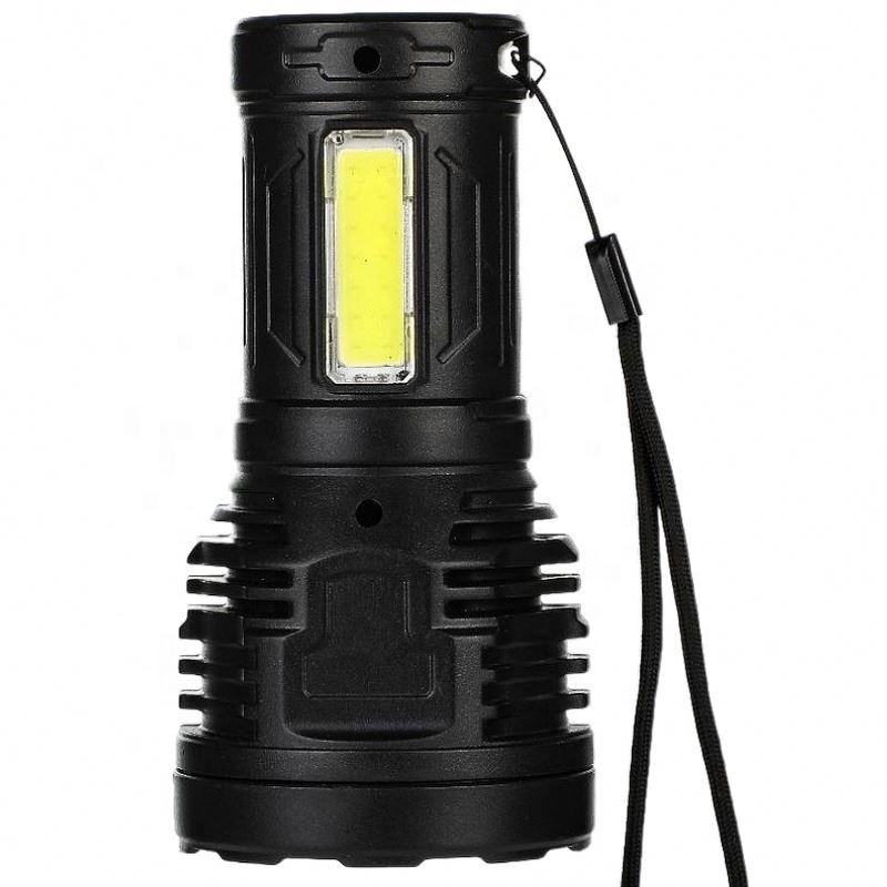 New Product Aluminum Flashlights Torches Defense Weapons Lep Flashlight 6000k Daylight Alert 0.2 18650