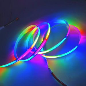 SK6812 RGB dream color COB strip lights 332leds/m L 5V 10mm 15W Individual Addressable Magic Digital Strip lighting for home