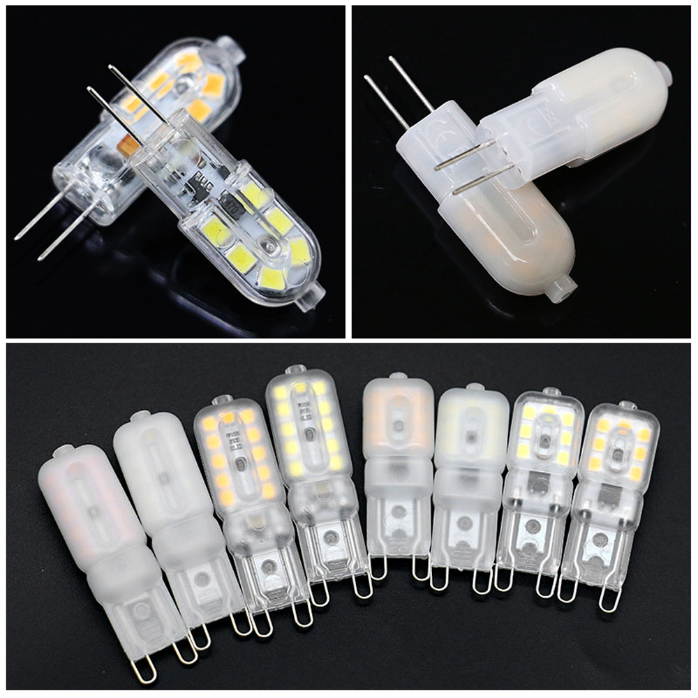 G4 G9 Bulb 12V 220V G9 LED Bulb Lighting Replace Crystal Light Old Halogen Bulb White Warm White for Chandelier