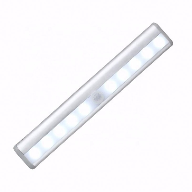 China Supplier Wireless Motion Sensor Battery Operated Led Wardrobe Cabinet Light