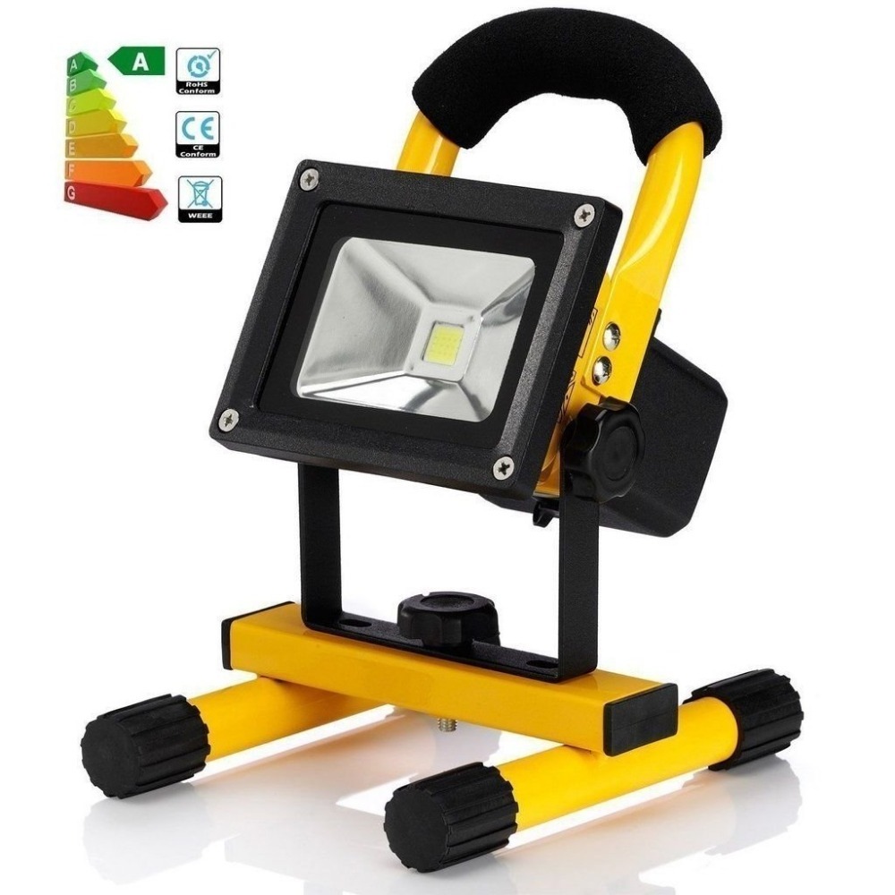 Hot sale Portable LED Rechargeable Floodlight 10W Led outdoor Floodlight