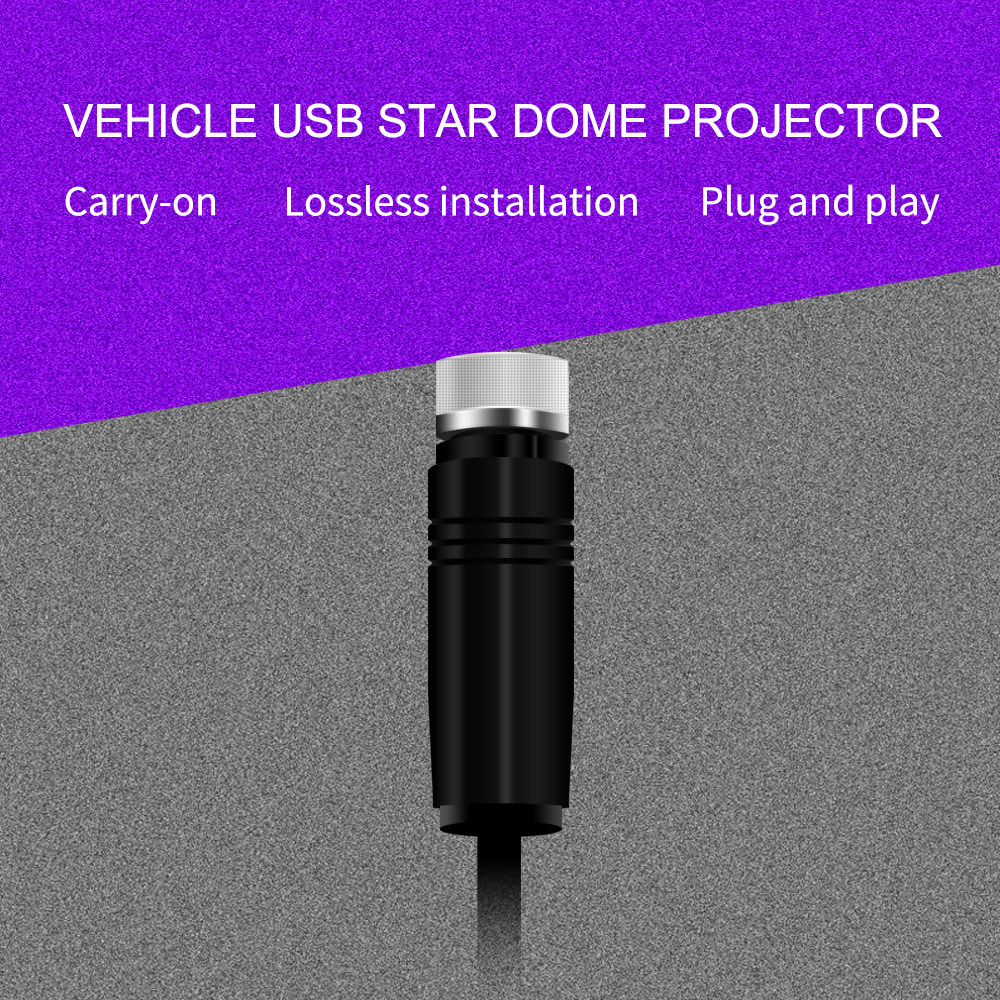 2021 hot sell USB Star Light projector car modification, in-car laser star light Atmospheres LED party decoration lights