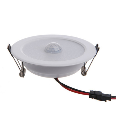 PIR Motion Sensor Downlight Recessed LED Ceiling Bulb Lamp AC85-265V 5W 7W 9W Warm White Spotlight for Hallway Bathroom