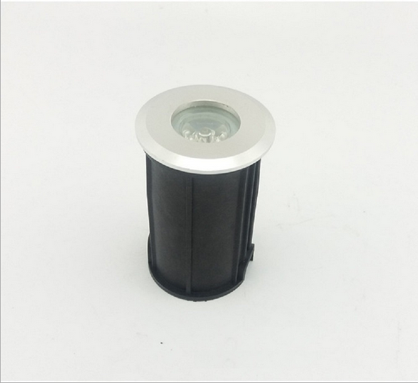 Round 12V 24V 1w 3w Underground Garden Lights Adjustable Recessed Outdoor Waterproof IP67 Led Inground Light