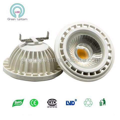 dimmable 220v 10w 10 15w cob ar111 led gu10,ar111 cob spotlight