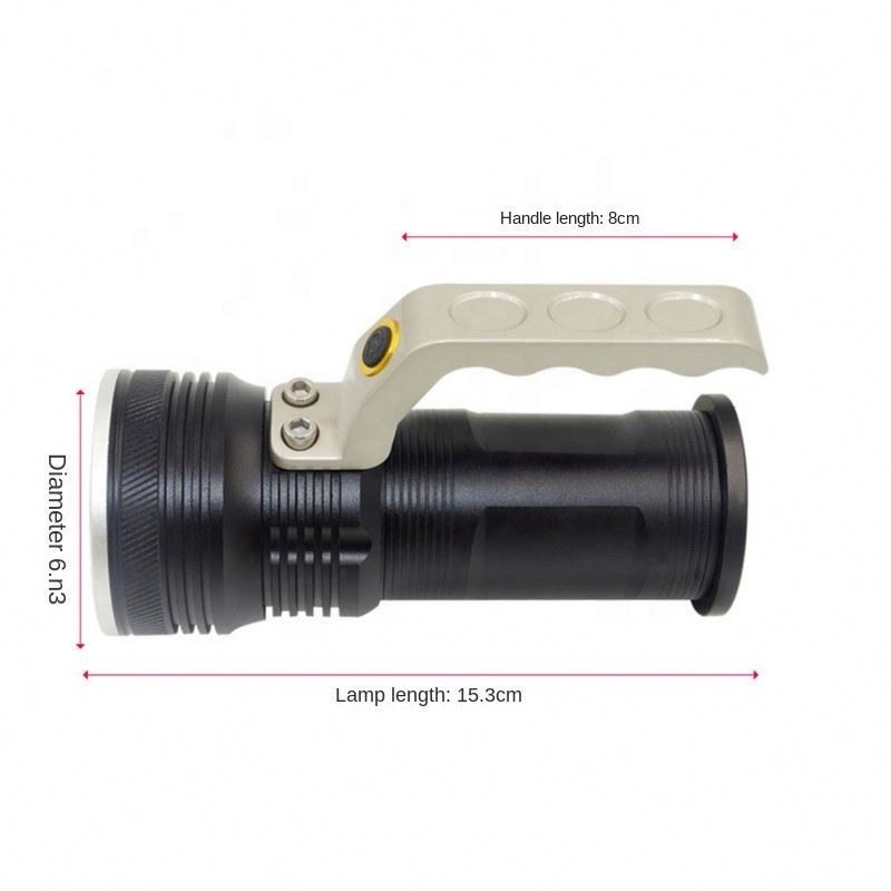 Hot Sell High Power Torch Flashlight 50000 Lumens 1000m Long Range Led Flashlight