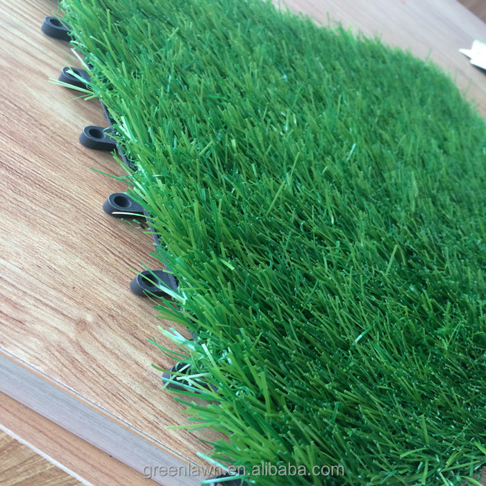 China garden courtyard decoration artificial grass lawn carpet flooring interlocking turf tiles