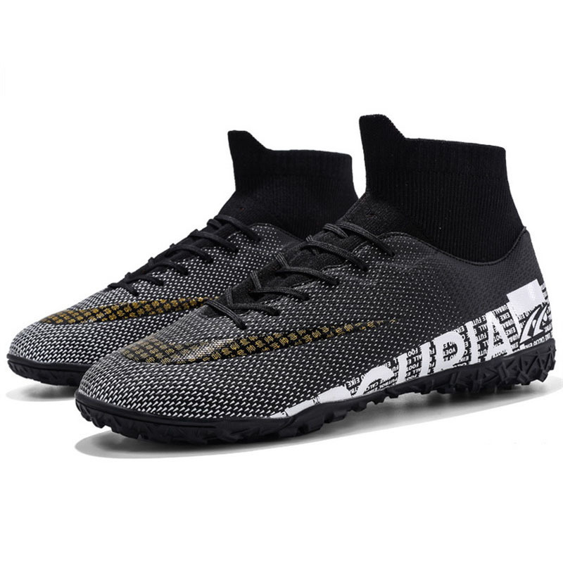 Profession Men Top Low Ankle Football Shoes Spikes Cleats Athletic Sneakers Soccer Boots