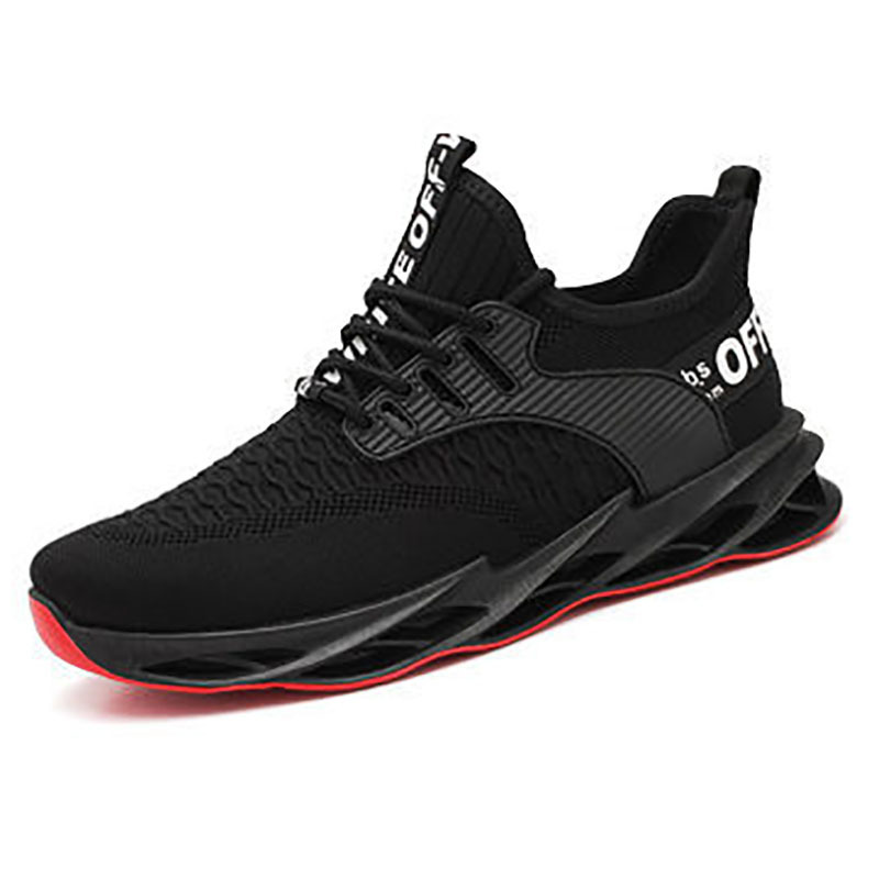 China Factory Fashion Low Price Durable Lace-up Non-slip Mens Sports Running Shoes