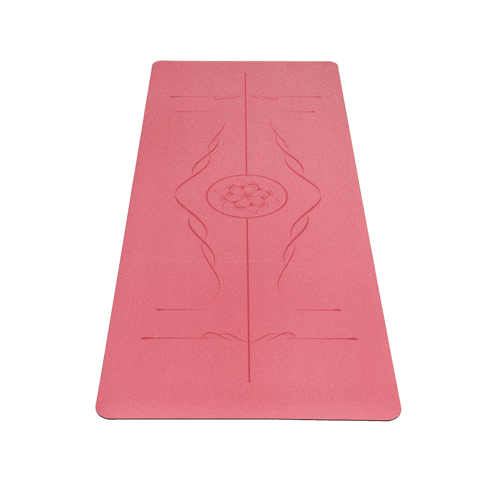 1,5Mm Eco Friendly Natural Pu Leather Yoga Mat Taiwan With Bag Wholesale