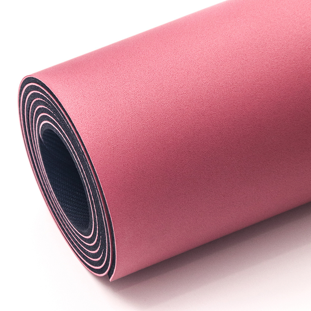 1,5Mm Eco Friendly Natural Pu Leather Yoga Mat Taiwan With Bag Wholesale