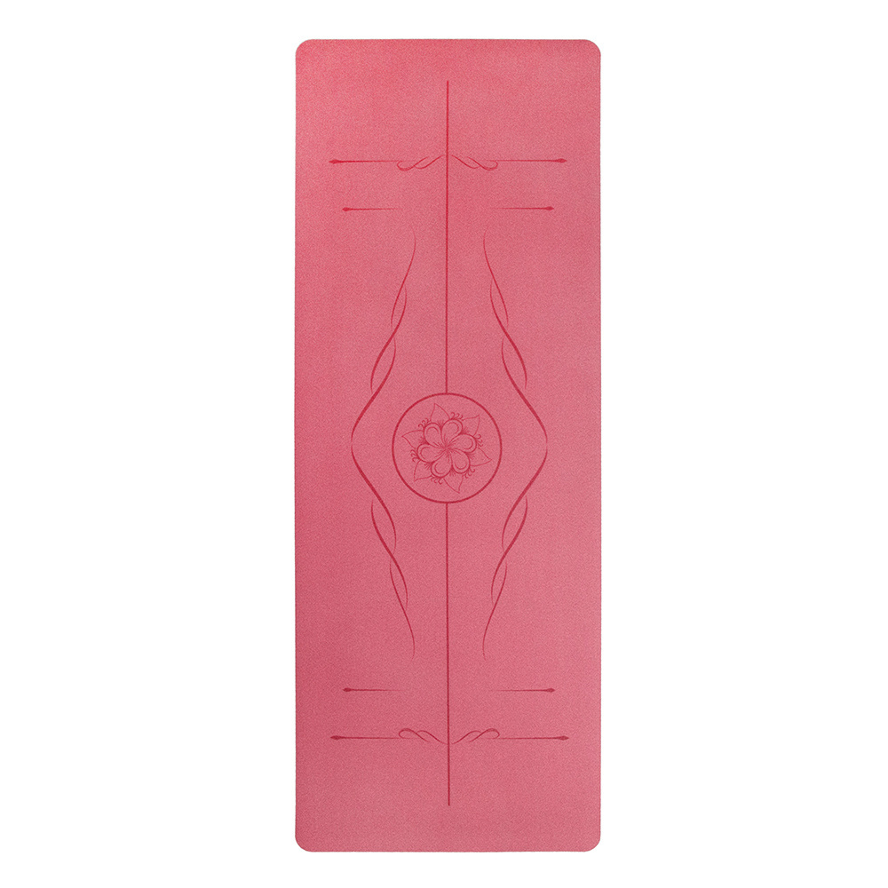 1,5Mm Eco Friendly Natural Pu Leather Yoga Mat Taiwan With Bag Wholesale