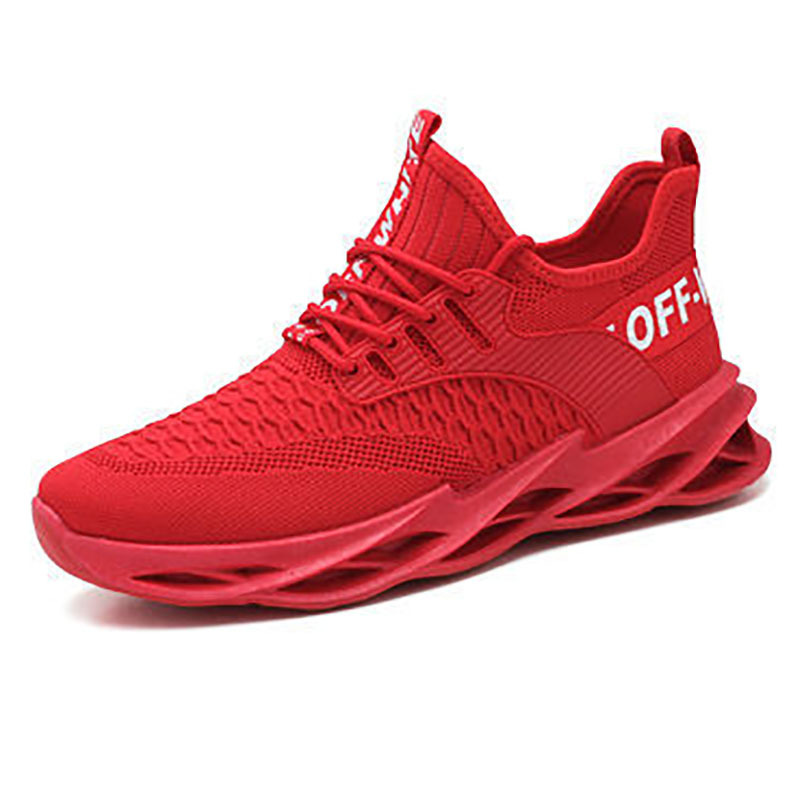 China Factory Fashion Low Price Durable Lace-up Non-slip Mens Sports Running Shoes