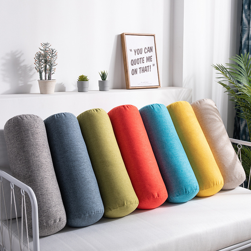 Wholesale Hot Sell Cylindrical Cotton Pillow Yoga Bolster And Meditation Cushions