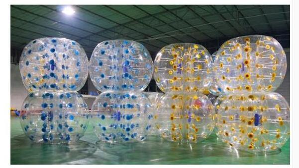 hot selling  Transparent inflatable body bumper ball for outdoor bubble Human Inside Bubble Soccer Ball Suit Bumperball PVC