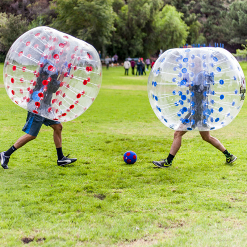 inflatable body bumper ball for outdoor bubble soccer giant human bubble ball/customized photo soccer ball / football