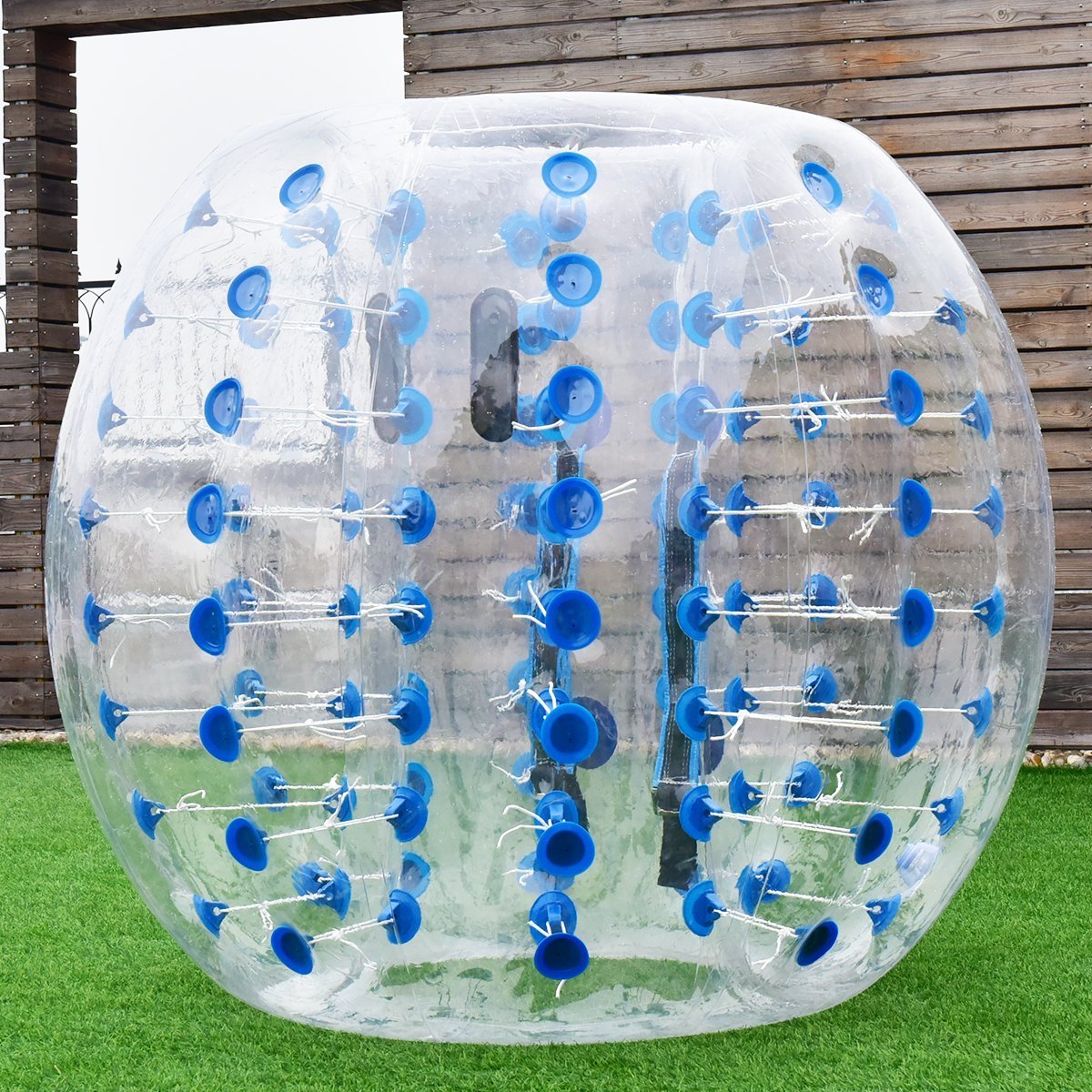 2024 Transparent inflatable body bumper ball Transparent bubble body zorb ball