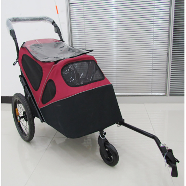 High Quality DOG BIKE TRAILER PET CARRIER STROLLER 3wheels