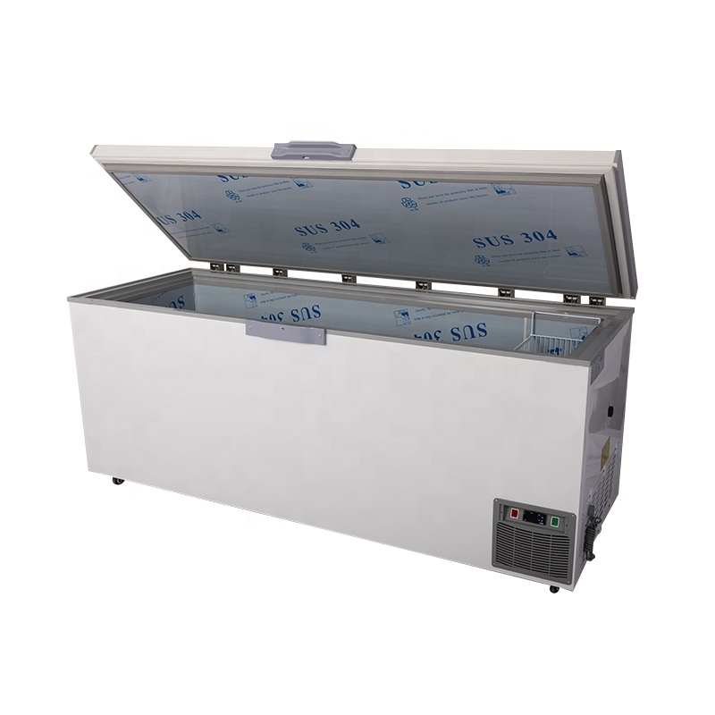 Hot Sales Single Door Top Open Chest Freezer Deep Freezer Refrigerator 795L Low Temperature Freezer