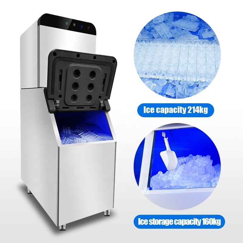 Ice Making Machine Maker Cube Nugget Snow Flake Crescent Crystal Clear Ice Maker